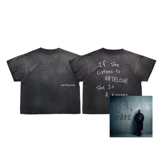 PACK CD + T-SHIRT « IF SHE LISTENS TO HATELOVE » USB