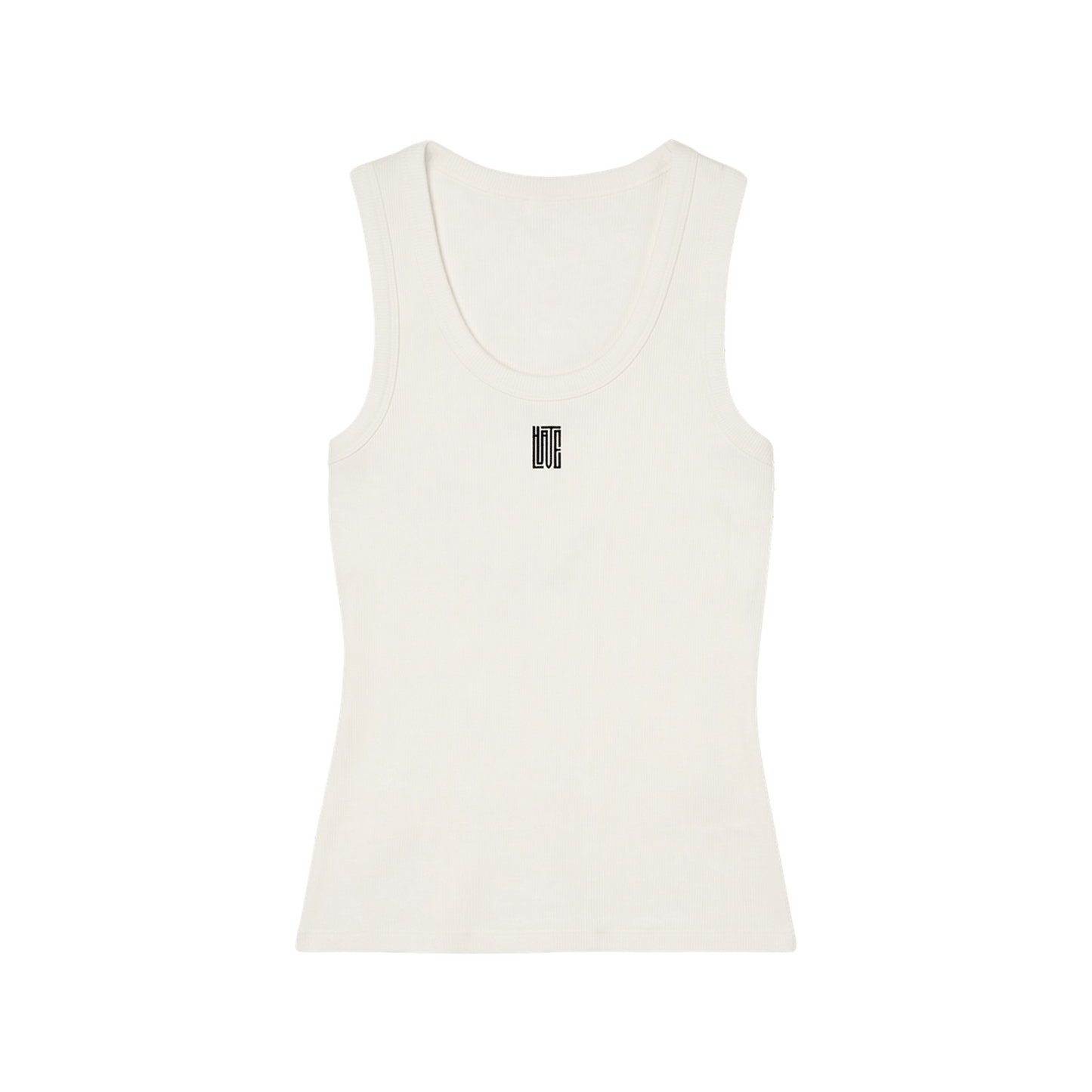 DÉBARDEUR FEMME BLANC « HATELOVE » USB